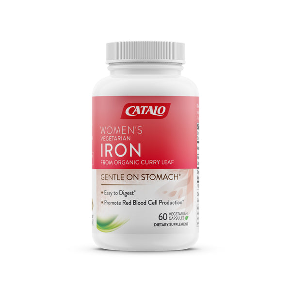 Women's Vegetarian Iron from Organic Curry Leaf - 60 Capsules