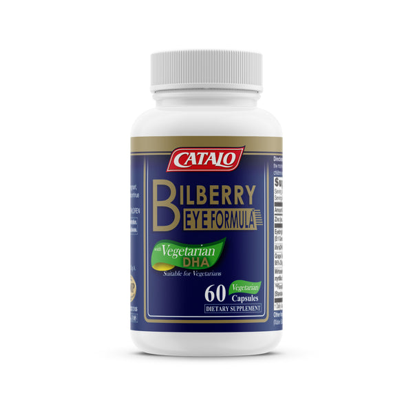 Bilberry Eye Formula with Vegetarian DHA - 60 Capsules