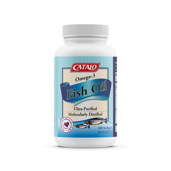 Omega-3 Fish Oil - 180 Softgels