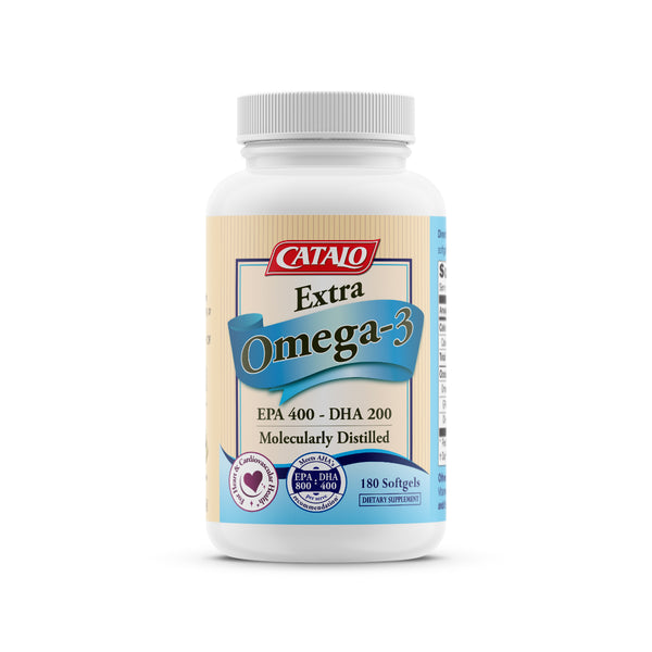 Extra Omega-3 (EPA 400 - DHA 200) - 180 Softgels