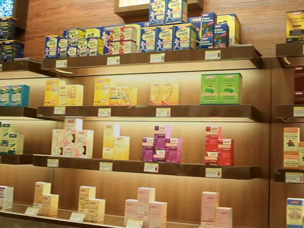 Shelves of CATALO formulas, from our 2011 TV film